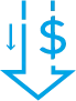 Dollar Arrow Down